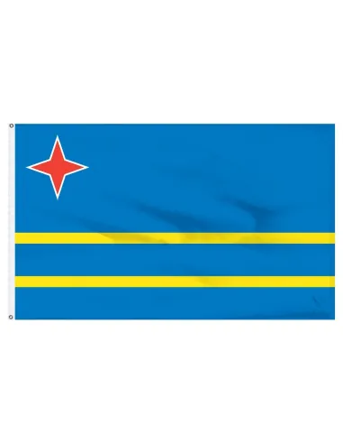 Aruba 2' x 3' Indoor International Polyester Flag | Buy Online