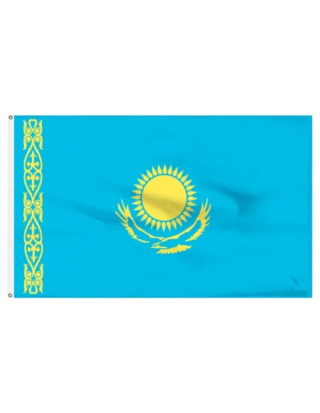 Kazakhstan 2' x 3' Light Weight Polyester