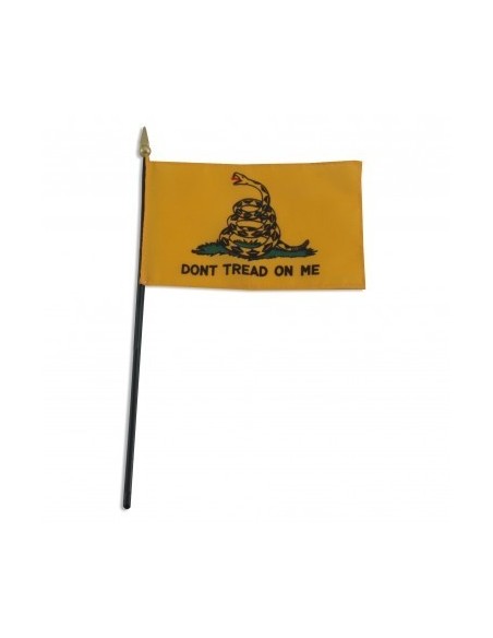 Gadsden "Don't Tread on Me" 4" x 6" Miniature Flags