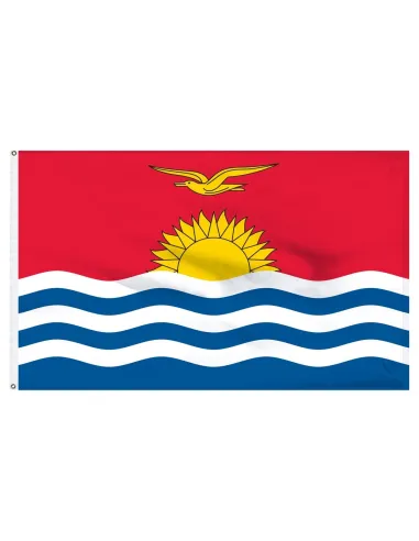 Kiribati 2' x 3' Indoor International Polyester Flag | Buy Online