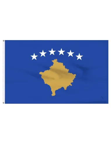 Kosovo 2' x 3' Indoor International Polyester Flag | Buy Online