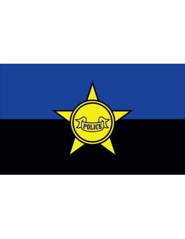 Police Remembrance 3' x 5' Outdoor Nylon Flag