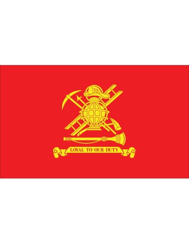 Firemen 3' x 5' Outdoor Nylon Flag