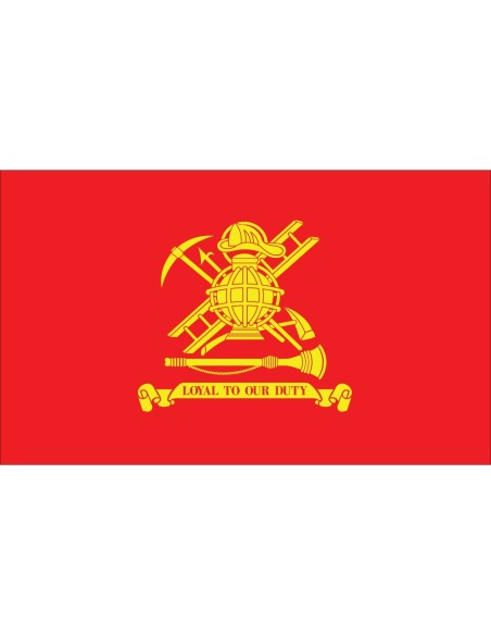 Firemen 3' x 5' Outdoor Nylon Flag