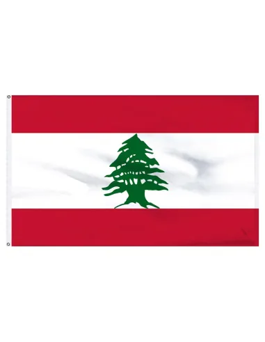 Lebanon 2' x 3' Indoor International Polyester Flag | Buy Online