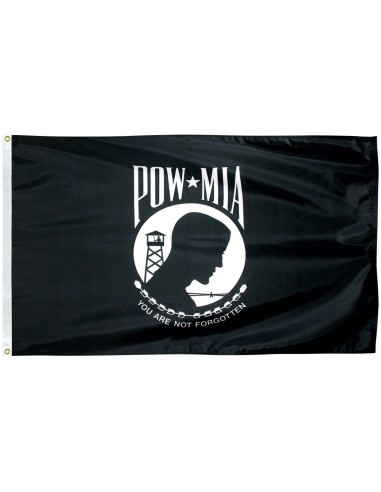 POW-MIA 5' x 8' Nylon Flag (Double Face)