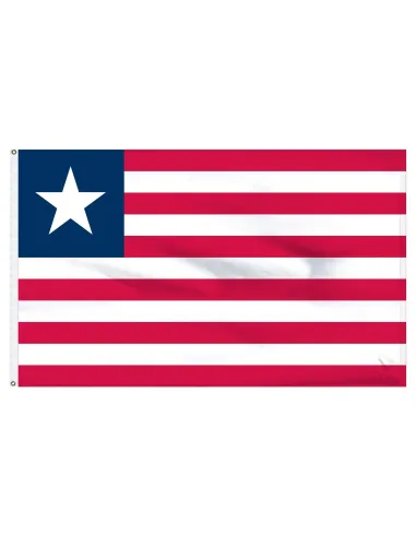 Liberia 2' x 3' Indoor International Polyester Flag | Buy Online