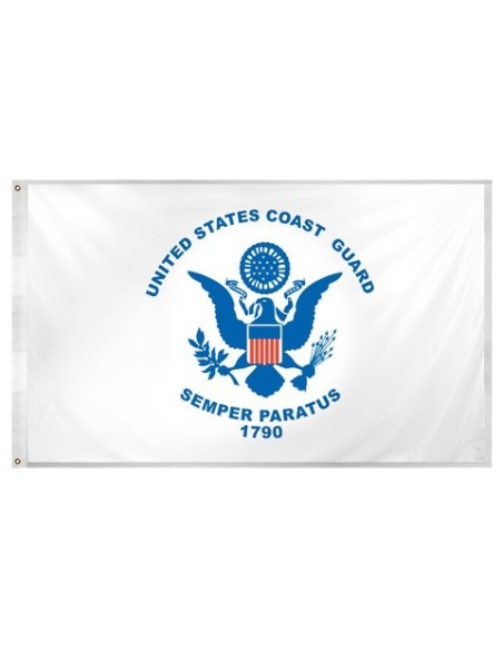 US Coast Guard 2' x 3' Nylon Flag