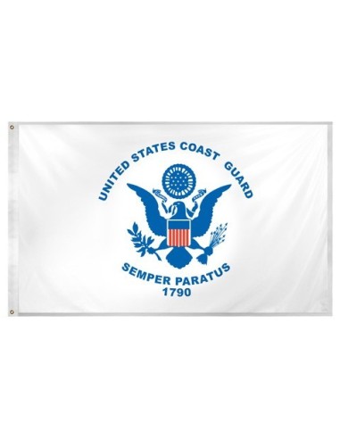 US Coast Guard 3' x 5' Nylon Flag