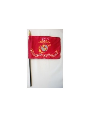 US Marine Corps 4" x 6" Miniature Flags