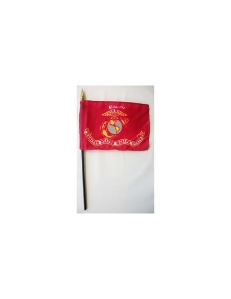 US Marine Corps 4" x 6" Miniature Flags