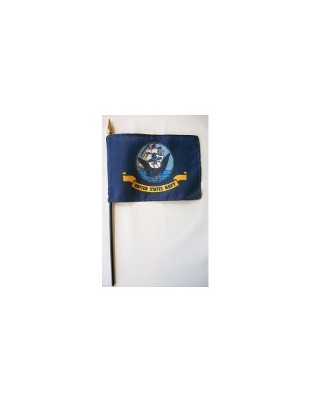 US Navy 4" x 6" Miniature Flags