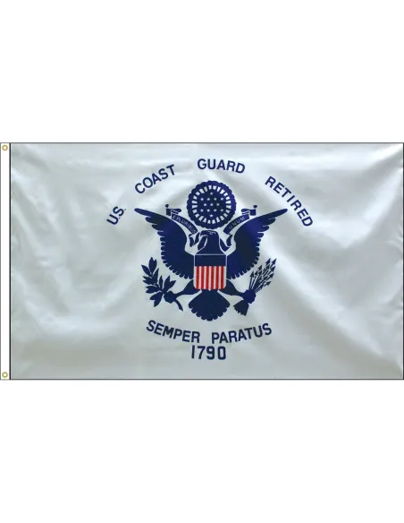 3' x 5' US Coast Guard Retired Flag