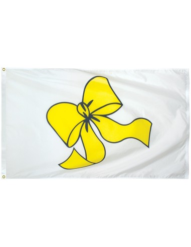 3' x 5' Yellow Ribbon Flag