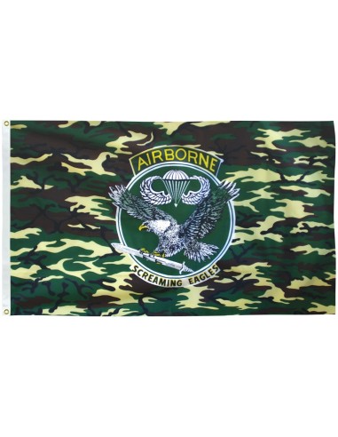 3' x 5' Camo Airborne Flag