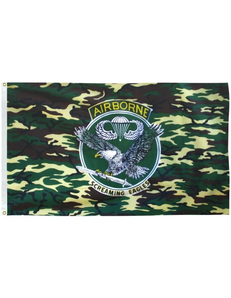 3' x 5' Camo Airborne Flag