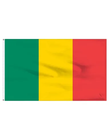 Mali 2' x 3' Indoor International Polyester Flag | Buy Online