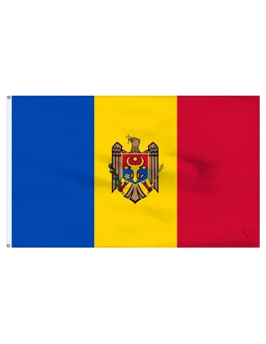 Moldova 2' x 3' Indoor International Polyester Flag | Buy Online