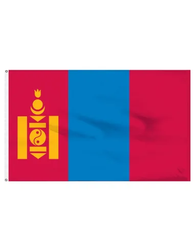 Mongolia 2' x 3' Indoor International Polyester Flag | Buy Online