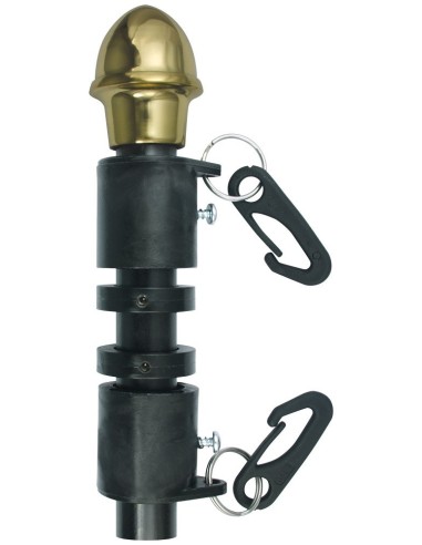 6 ' Black 3/4" Regal Neverfurl Poles Set