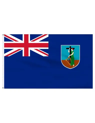 Montserrat 2' x 3' Indoor International Polyester Flag | Buy Online