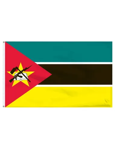 Mozambique 2' x 3' Indoor International Polyester Flag | Buy Online