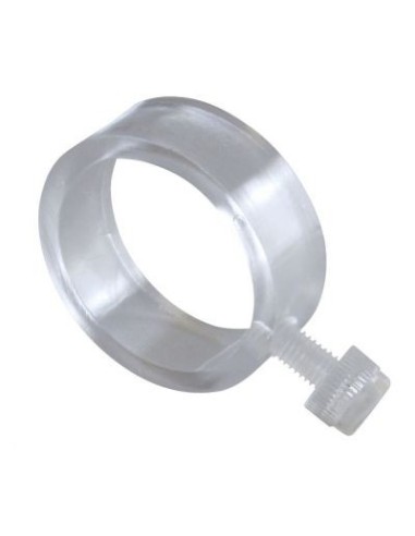 Clear Plastic EZ-Mount Flag Ring For 1" Poles