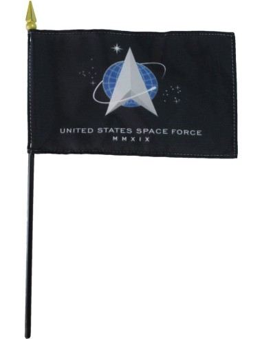 US Space Force 4" x 6" Miniature Flags