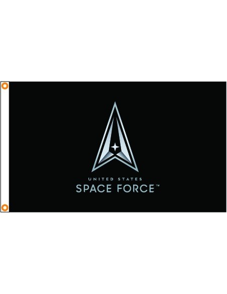 US Space Force Logo 3' x 5' Nylon Flag