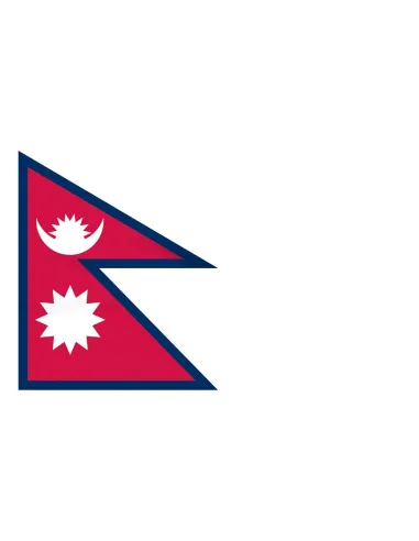 Nepal 2' x 3' Indoor International Polyester Flag | Buy Online