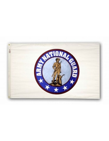 Perma-Nyl 3'x5' Nylon Army National Guard Flag