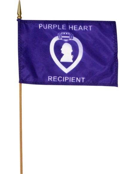 Purple Heart Grave Marker