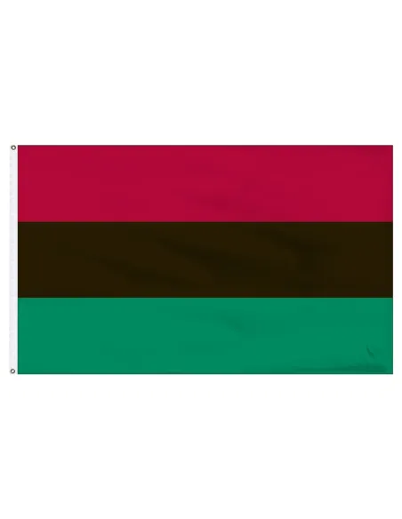 African American 3' x 5' Outdoor Nylon Flag