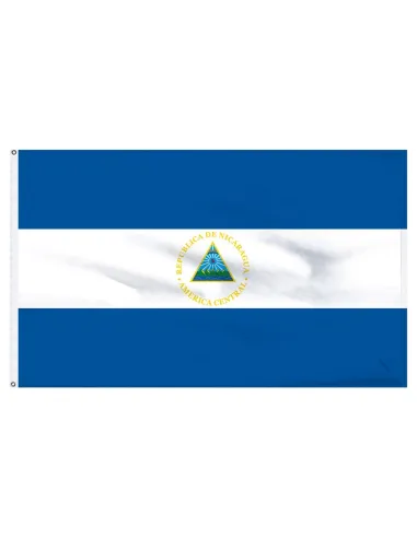 Nicaragua 2' x 3' Indoor International Polyester Flag | Buy Online