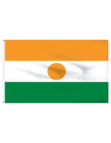 Niger 2' x 3' Indoor International Polyester Flag | Buy Online