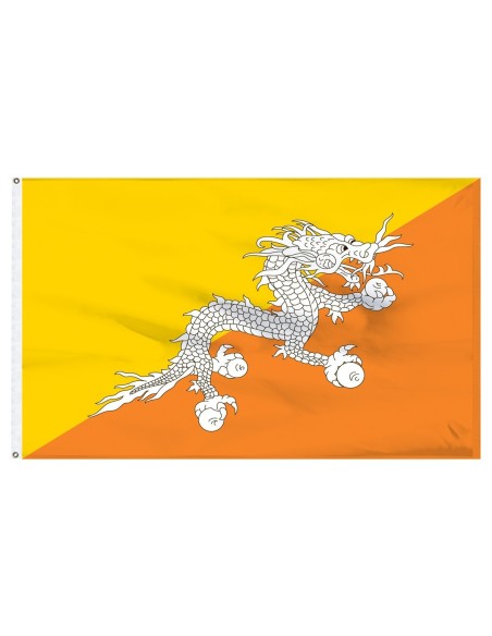 Bhutan 3' x 5' Outdoor Nylon Flag