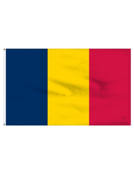 Chad 3' x 5' Outdoor Nylon Flag