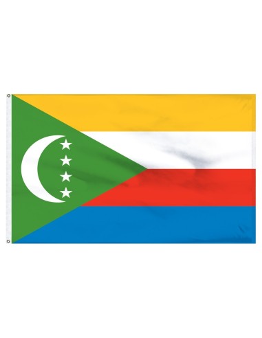 Comoros 3' x 5' Outdoor Nylon Flag