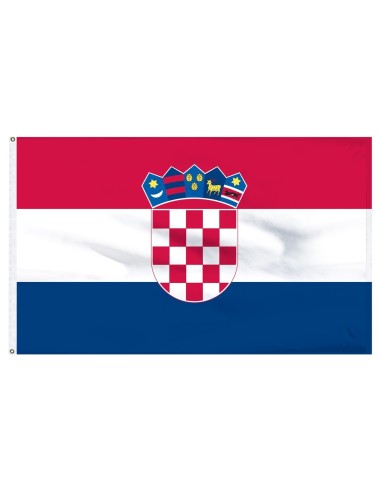 Croatia 3' x 5' Outdoor Nylon Flag