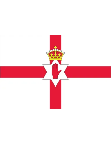 Northern Ireland 2' x 3' Indoor International Polyester Flag | Buy Online