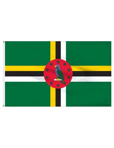 Dominica 3' x 5' Outdoor Nylon Flag