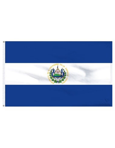 El Salvador 3' x 5' Outdoor Nylon Flag