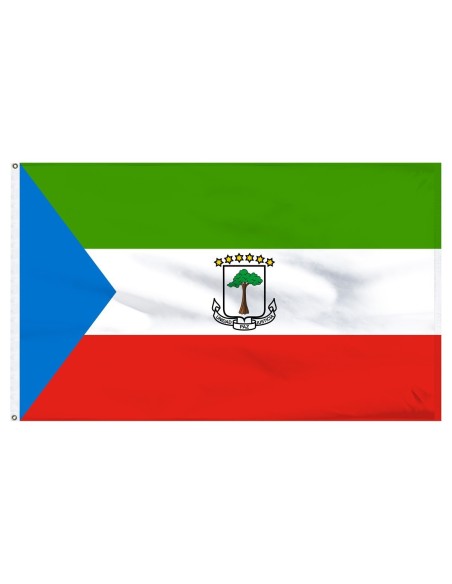 Equatorial Guinea 3' x 5' Outdoor Nylon Flag