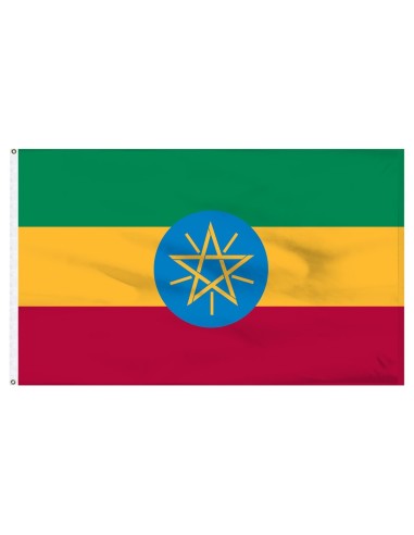 Ethiopia 3' x 5' Outdoor Nylon Flag