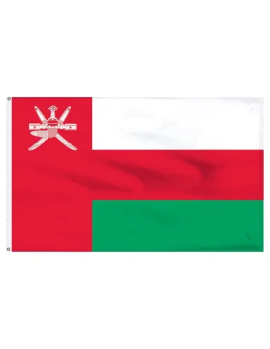 Oman 2' x 3' Indoor International Polyester Flag | Buy Online