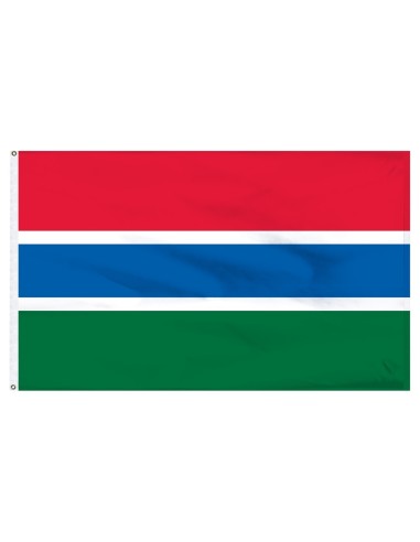 Gambia 3' x 5' Outdoor Nylon Flag