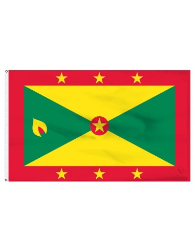 Grenada 3' x 5' Outdoor Nylon Flag