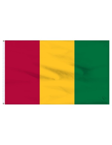 Guinea 3' x 5' Outdoor Nylon Flag