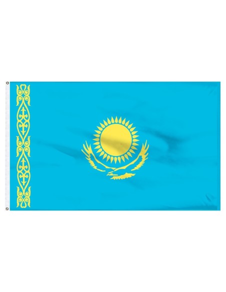 Kazakhstan 3' x 5' Outdoor Nylon Flag