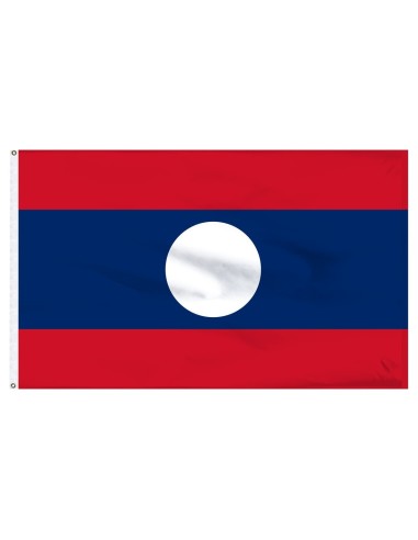 Laos 3' x 5' Outdoor Nylon Flag